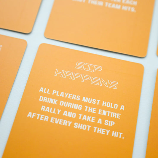 Drink and Dink (Drinking Edition) - On-Court Pickleball Card Game