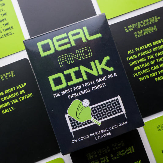Deal and Dink (Party Bundle) - On-Court Pickleball Card Games