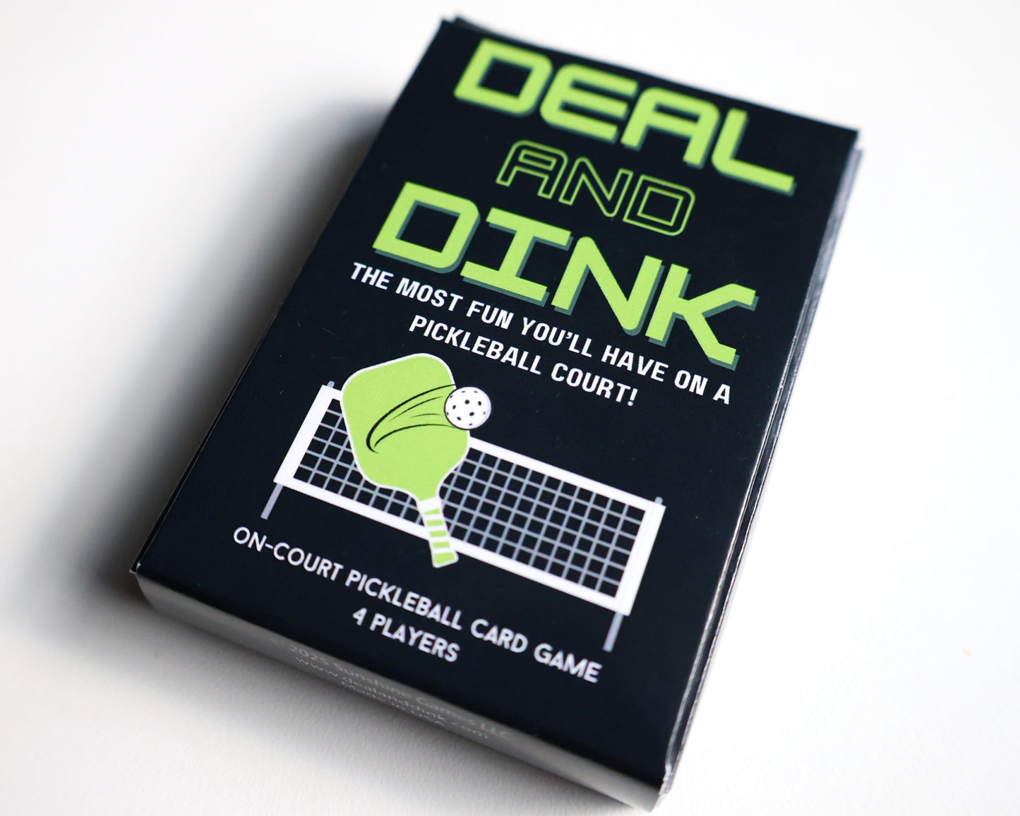 Deal and Dink On-Court Pickleball Card Game