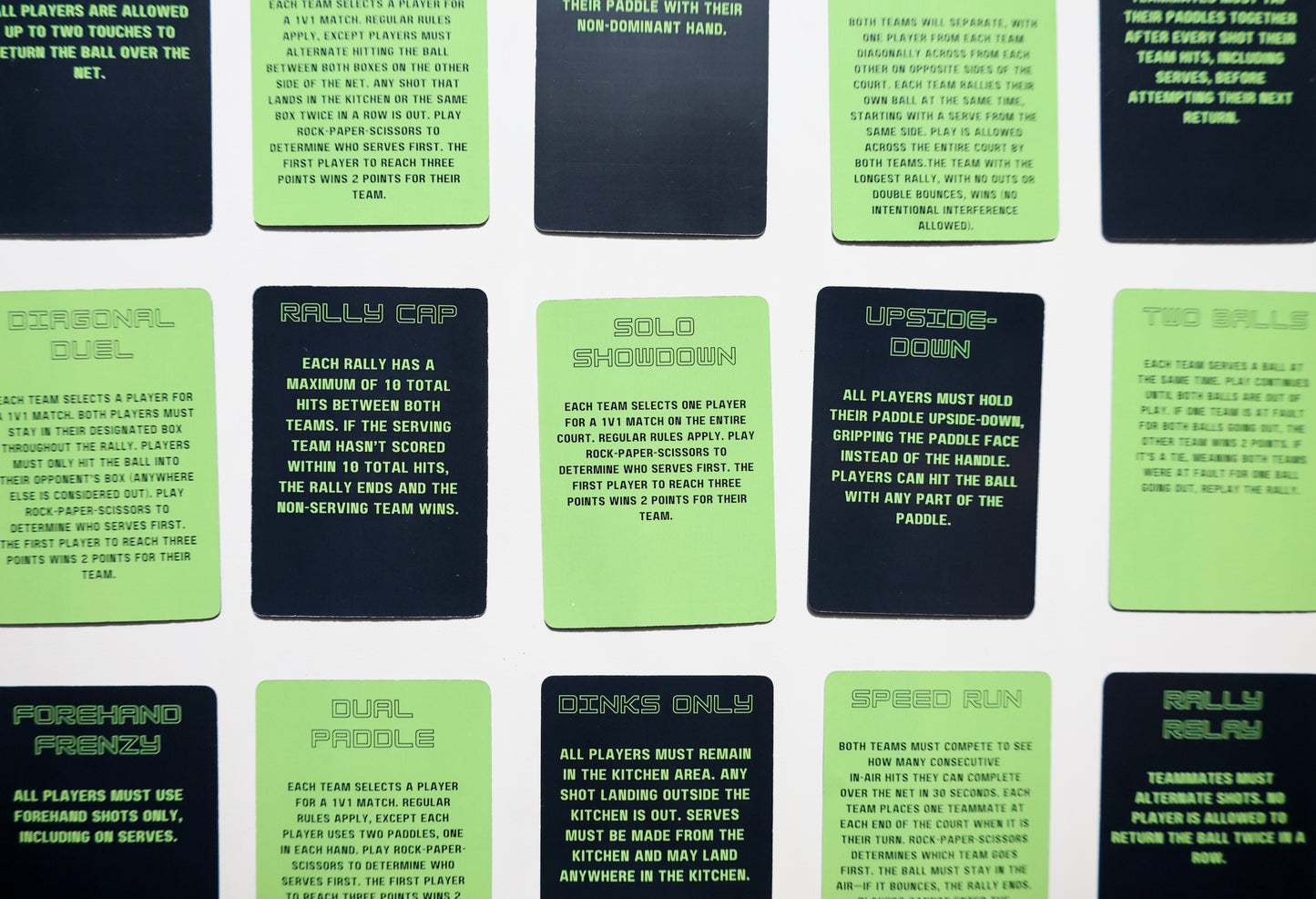 Deal and Dink On-Court Pickleball Card Game