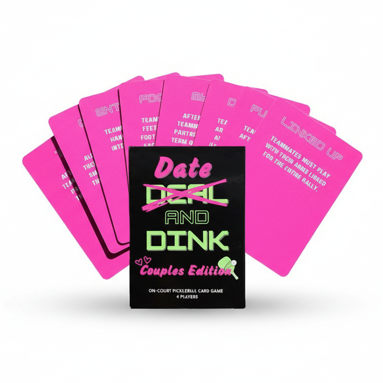 Date and Dink (Couples Edition) - On-Court Pickleball Card Game