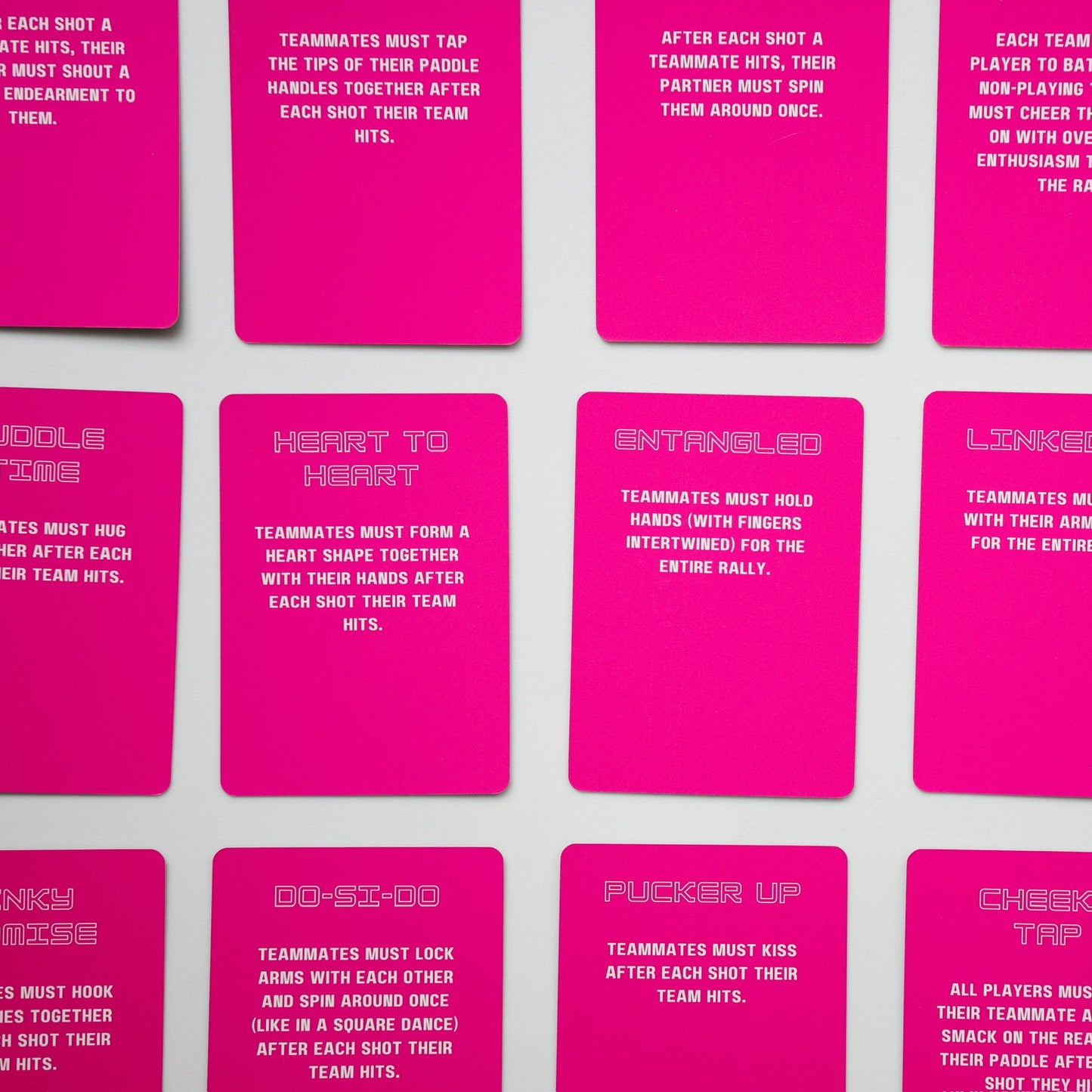 Date and Dink (Couples Edition) - On-Court Pickleball Card Game