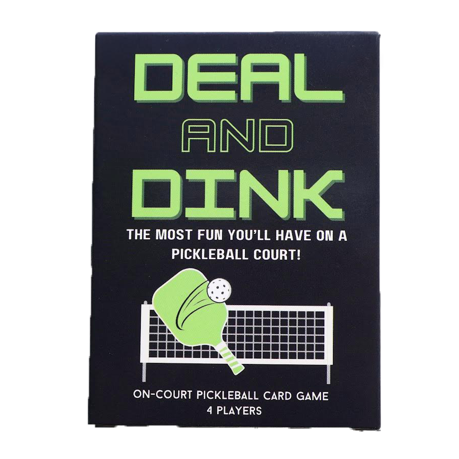 Deal and Dink On-Court Pickleball Card Game